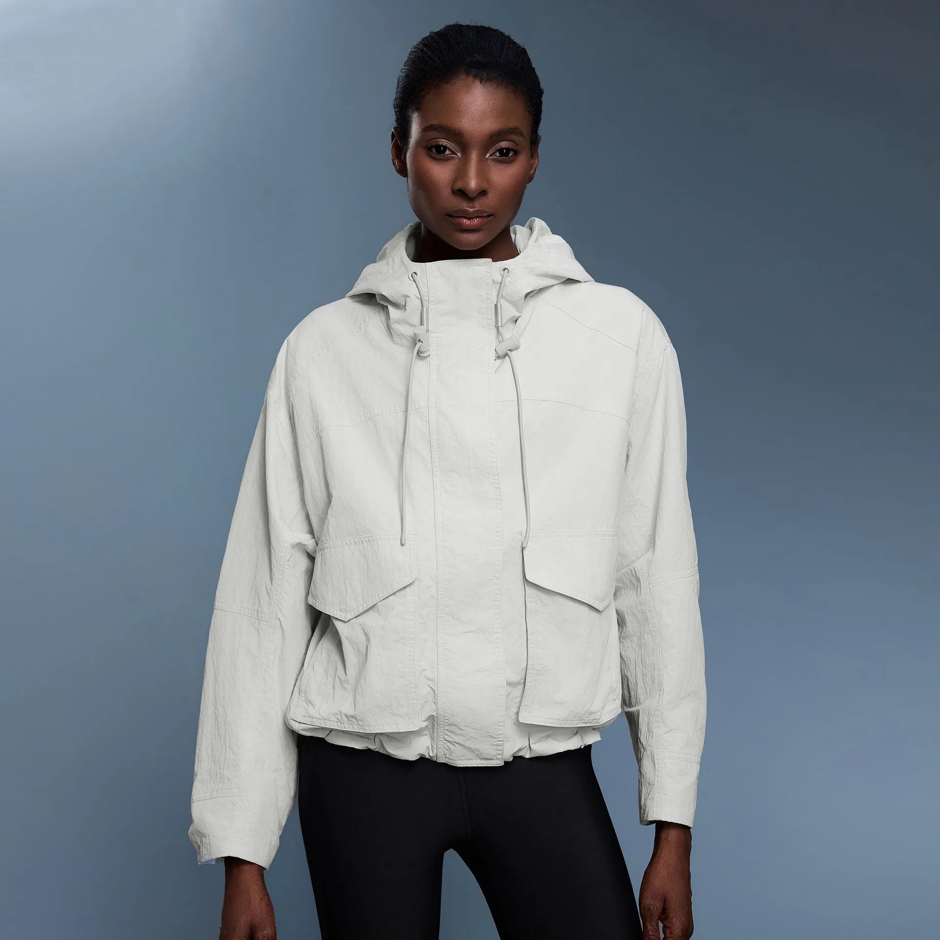 SPARK Light Outdoor Waterproof Hooded Jacket For Women DQ25126 – SPARK ...