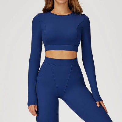 SPARK Shockproof Sports Round Neck Long Sleeve ZC4509
