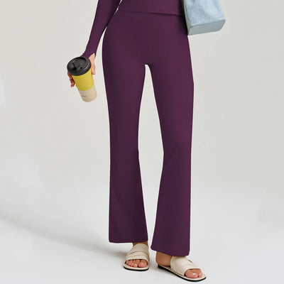 SPARK New High Waist Fitness Sports Yoga Flared Pants RQ251