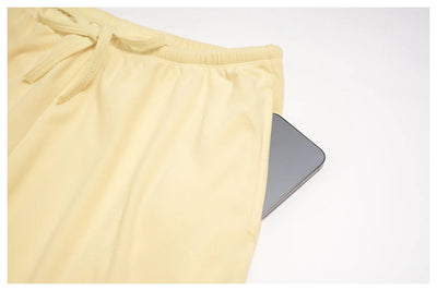 SPARK Women's Thickened Brushed Wide Leg Yoga Pants | Drawstring Waist Casual Trousers ZC9626-1