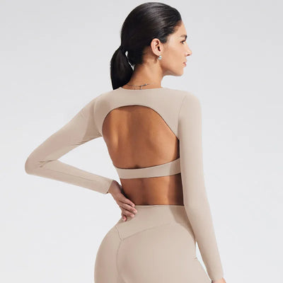 SPARK Slim Fit Yoga Long Sleeve Top RX1364