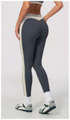 SPARK High Waist Color Block Peach Lift Butt Yoga Leggings ZC2567