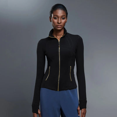 SPARK Autumn Zipper Long-sleeved Yoga Jacket DQ25151