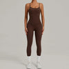 SPARK Cross Adjustable Shoulder Straps Fitness Jumpsuit QS0012