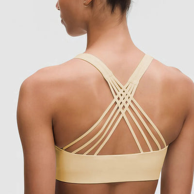 SPARK Women's Yoga Cross-strap Sports Bra RQ023