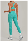SPARK Ruched Sports Bra & High-Waisted Workout Set TF9291