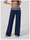 SPARK Retro Polka Dot Fold-Over Yoga Pants ZC4549