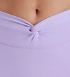 SPARK Contrast Color Twist High Waist Yoga Leggings QY6552