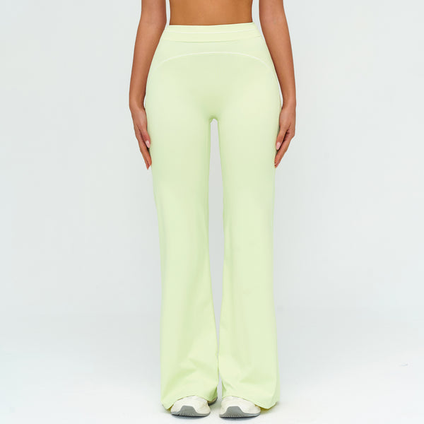 SPARK Contrast Color Wide Leg Pants Outdoor Sports Running Fitness ZC7028