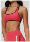 SPARK Women’s Cutout Crossover Back Naked-Feel Sports Bra ZC2578