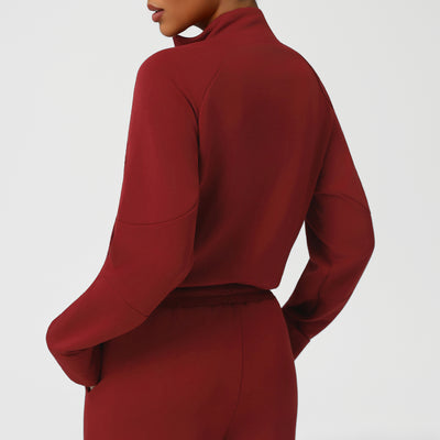 SPARK Thermal Half-Zip Sweatshirt for Women YG2549