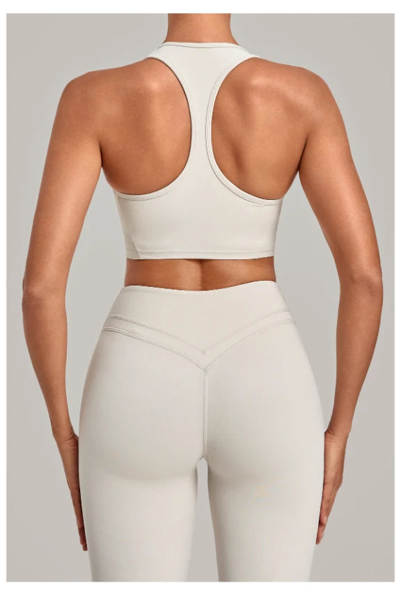 SPARK Women's Breathable Racerback Yoga Gym Bra QS5293