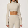 SPARK High Collar Yoga Hollow Back Tight Sports Top ZC4507