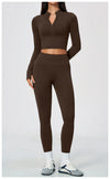 SPARK Seamless Women’s Cropped Yoga Fitness Jacket ZC5112
