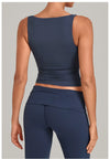 SPARK Women’s Square Neck Yoga Tank Tops TF6012