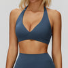 SPARK Deep V Shaped Halter Neck Yoga Bra ZC9308