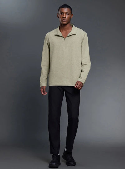 SPARK Men's Half-zip Versatile Long Sleeve Top FK032