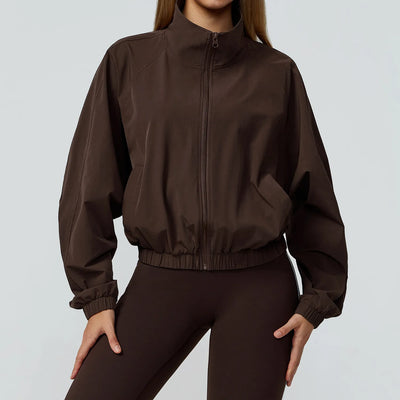 Spark Quick-Dry Stand Collar Sports Jacket for Women ZC2031
