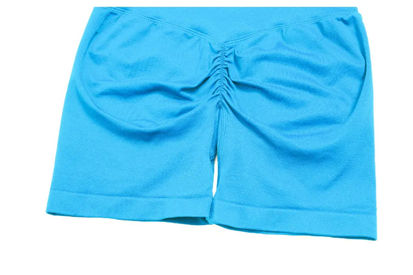 SPARK Women's Seamless High-Waisted Butt-Lifting Yoga Shorts ZC5112