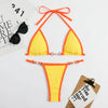 SPARK Triangle Thong Bikini Swimsuit ZY23008