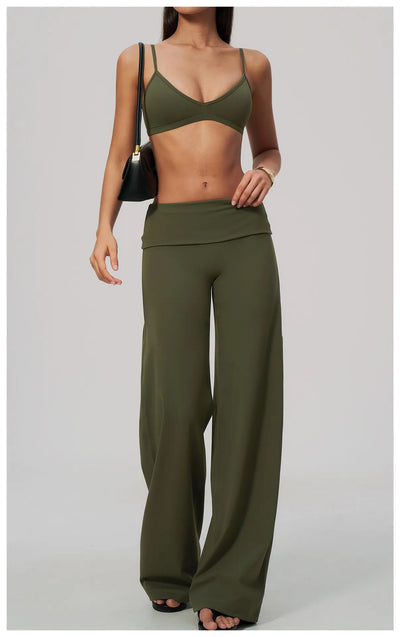 SPARK Women's V-Neck High-Stretch Yoga Fitness Bra ZC9599
