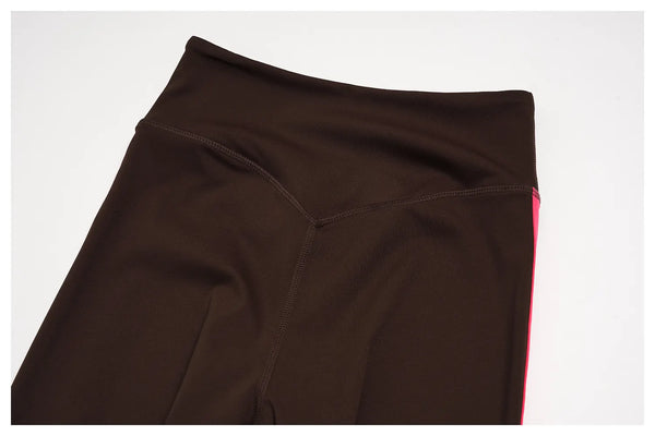 SPARK Women’s Color-Block High-Waisted Tummy Control Yoga Leggings ZC2578