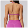 SPARK Seamless Ribbed 3-Way Convertible Yoga Sports Bra ZC3597