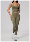 SPARK Seamless Halter Neck Y-Back Yoga Fitness Tank Top ZC3595