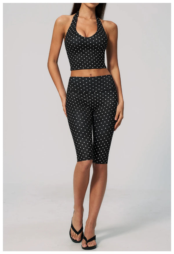 SPARK New Polka Dot Yoga Set For Women ZC4551-1