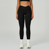 SPARK Cross High Waist Yoga Pants With Pockets For Women ZC2030