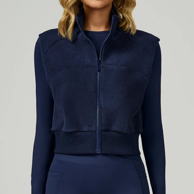 SPARK High Collar Autumn & Winter Plus Velvet Vest ZC2037