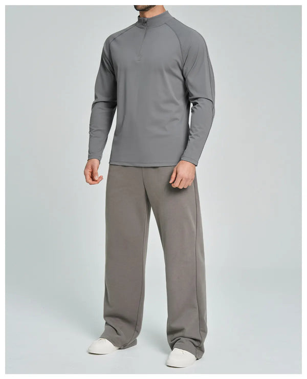 SPARK Men's Half-zip Workout Long Sleeve Top DD5086