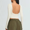 SPARK Yoga Backless Crop Top YJ0203