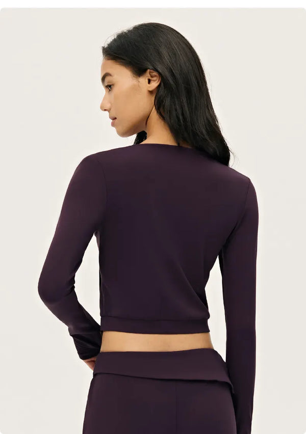 SPARK Women’s Cropped V-Neck Workout Jacket DS126067