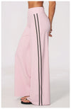 SPARK Women's Contrast Color Wide Leg Yoga Pants ZC3588