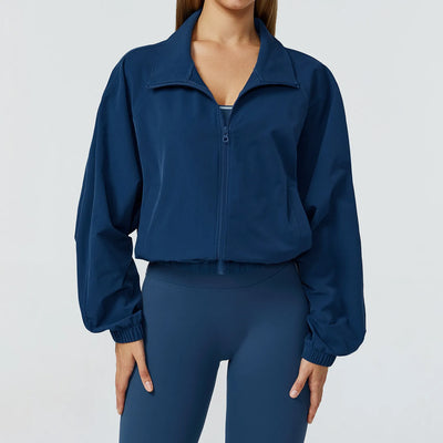 Spark Quick-Dry Stand Collar Sports Jacket for Women ZC2031