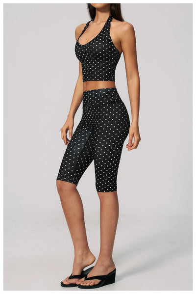 SPARK New Polka Dot Yoga Set For Women ZC4551-1