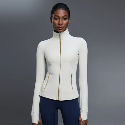 SPARK Autumn Zipper Long-sleeved Yoga Jacket DQ25151