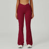 SPARK Cross High Waist Flared Pants for Women ZC2030
