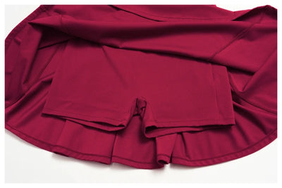 SPARK Women's Yoga Fitness Tennis Dress Built-In Shorts ZC5558