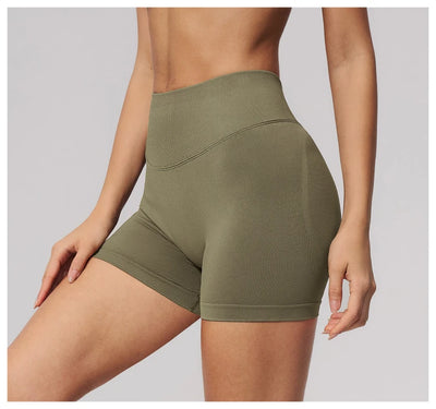 SPARK Seamless Fitness Shorts 3 Inch Scrunch Butt Yoga Shorts for Women ZC3595