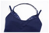 SPARK New Color-blocked Polka Dot Yoga Tank Top ZC4549
