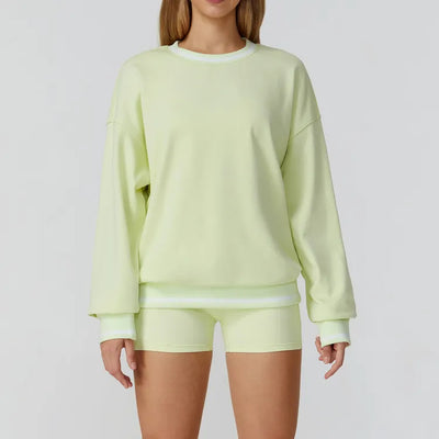 SPARK Autumn Contrast Color Leisure Windproof Sweatshirt ZC7028