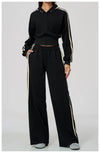 SPARK Women’s Color Block Cropped Hooded Jacket | Thick Warm Athletic & Casual Jacket ZC3005