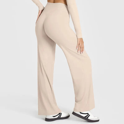 SPARK High Waist Yoga Flared Pants For Women RX1339