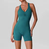 SPARK  Women’s Cross-back V Neck Yoga Bodysuit YG2605
