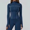 SPARK Contrast Color Slim Yoga Jacket ZC2036