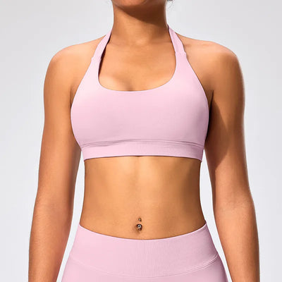 SPARK Seamless Halter Neck Yoga Fitness Bra RX2376