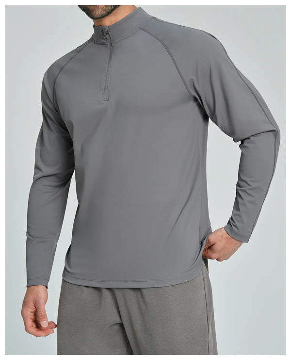 SPARK Men's Half-zip Workout Long Sleeve Top DD5086