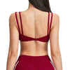 SPARK Double Shoulder Strap Back Irregular Yoga Fitness Bra ZC5079